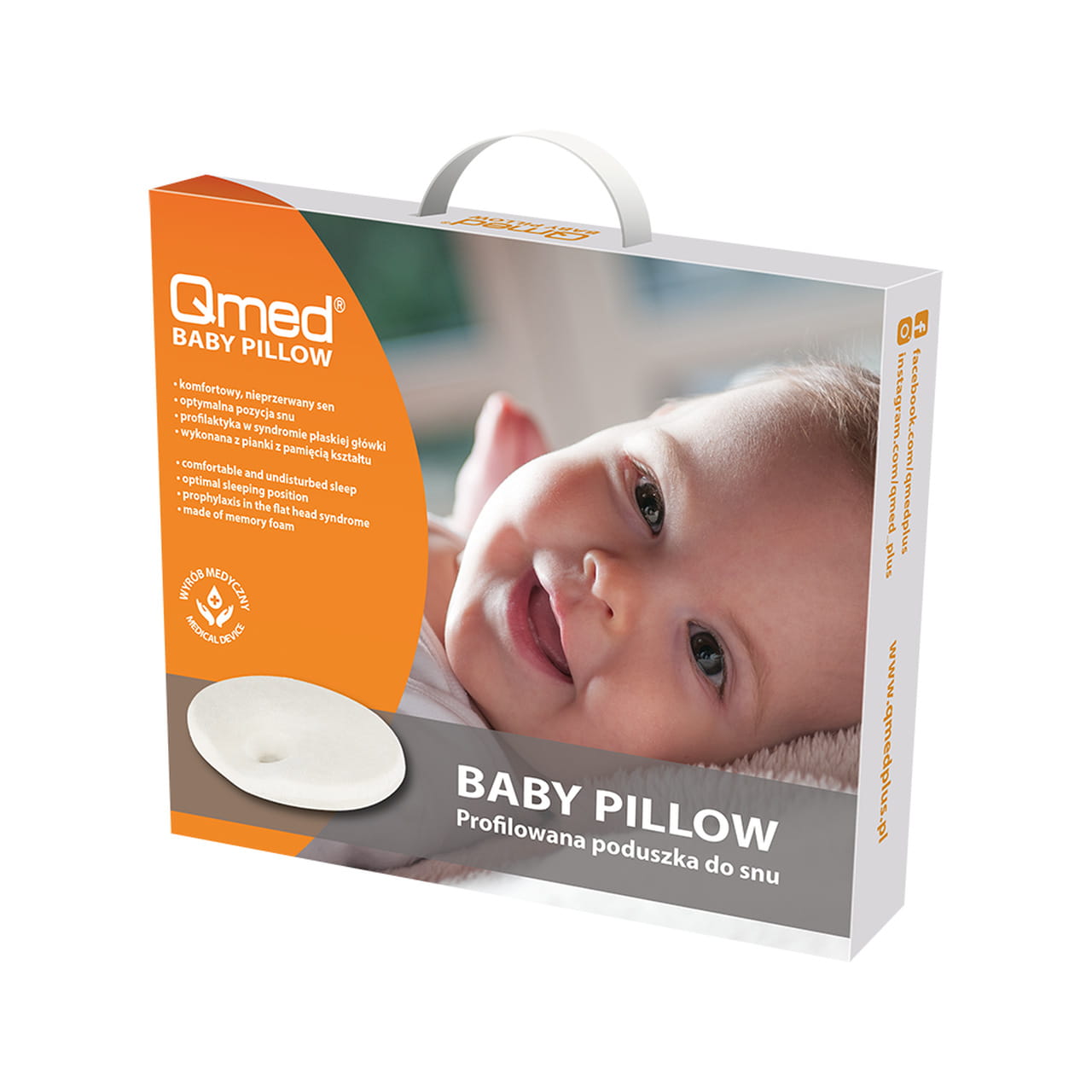 Baby pillow poduszka dla noworodków Baby pillow poduszka dla noworodków