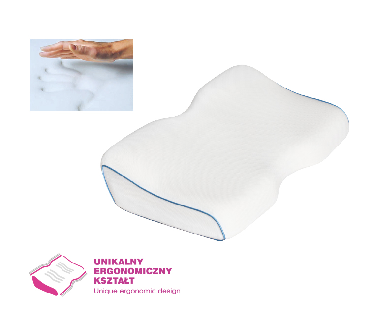 Poduszka ortopedyczna profilowana, dwustronna Ergonomic Dream