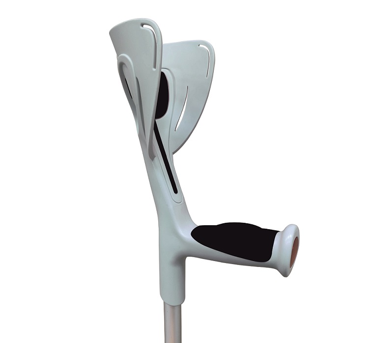 Kula aluminiowa łokciowa z miękkim uchwytem Softi AR-010M