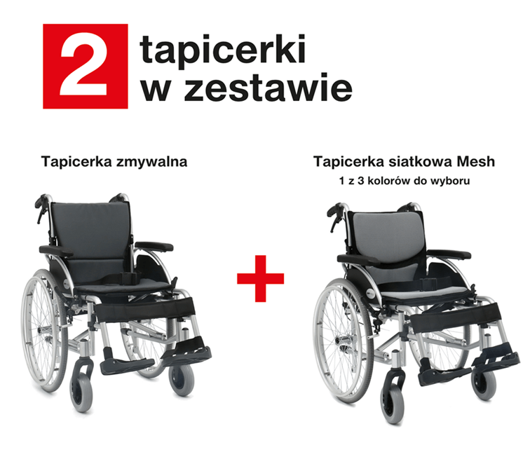 Wózek inwalidzki aluminiowy ERGONOMIC ultralekki 13 kg / do 130kg max Wózek inwalidzki aluminiowy ERGONOMIC ultralekki 13 kg / do 130kg max