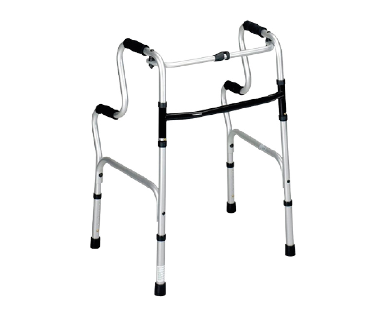 Balkonik aluminiowy krocząco-stały ułatwiający wstawanie Balkonik aluminiowy krocząco-stały ułatwiający wstawanie
