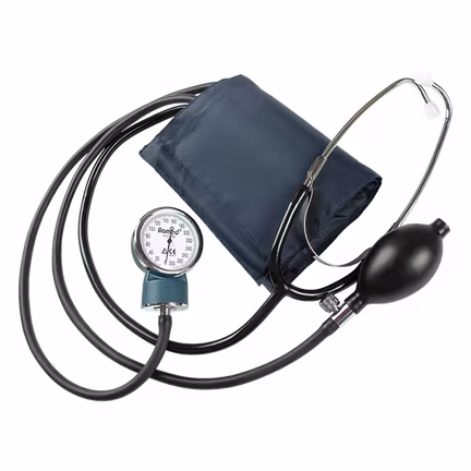 Ciśnieniomierz mechaniczny Romed + stetoskop