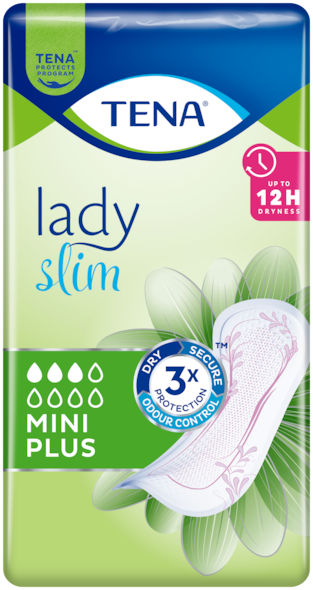Wkłady anatomiczne Tena Lady Slim Mini Plus Wkłady anatomiczne Tena Lady Slim Mini Plus