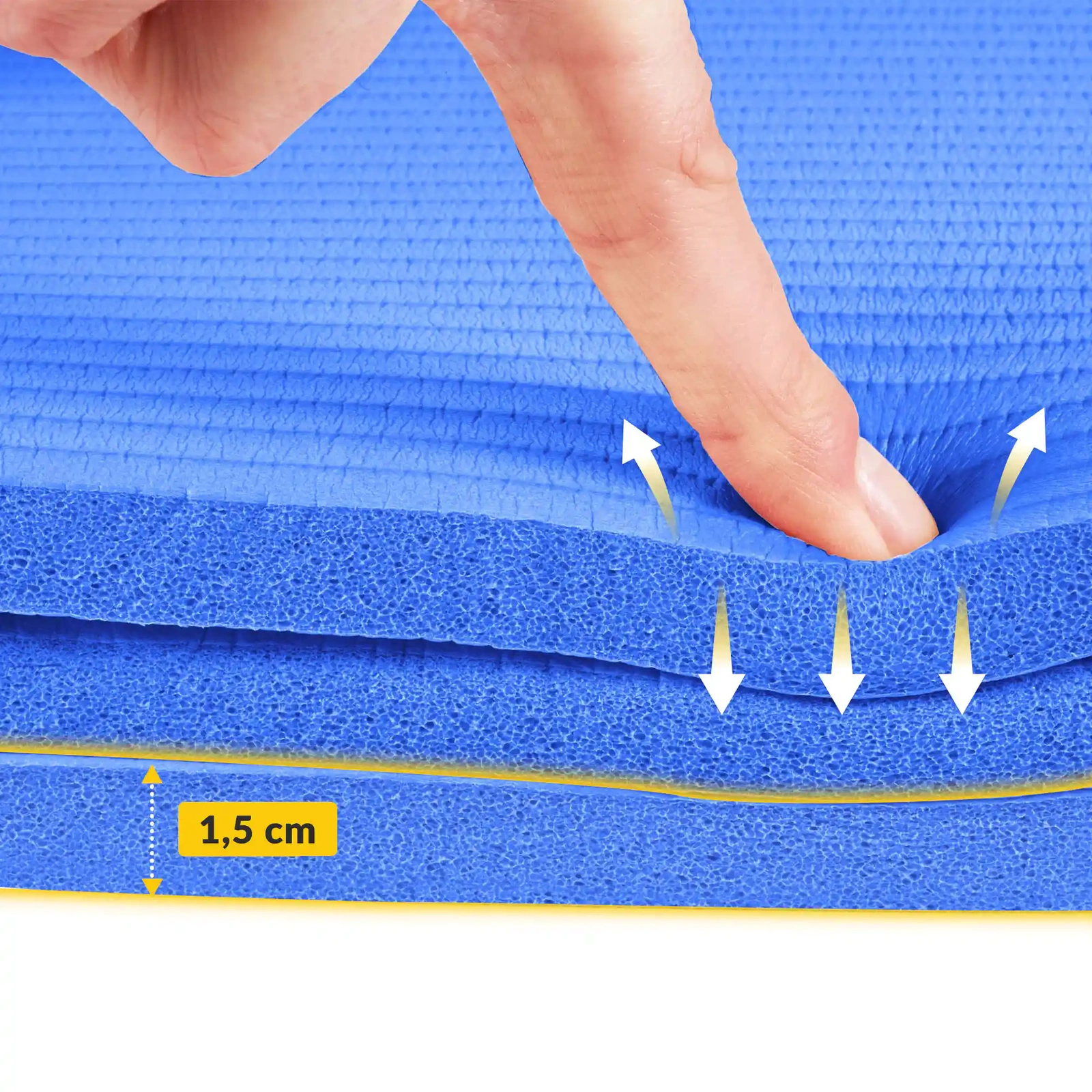 Mata do ćwiczeń NBR 1,5 cm Mata do ćwiczeń NBR 1,5 cm