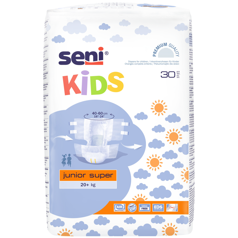 Seni Kids: Junior, Junior extra, Junior super Seni Kids: Junior, Junior extra, Junior super