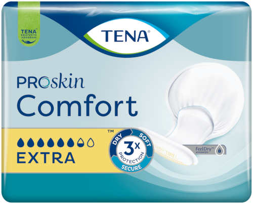 Pieluchy anatomiczne Tena Comfort Extra  Pieluchy anatomiczne Tena Comfort Extra