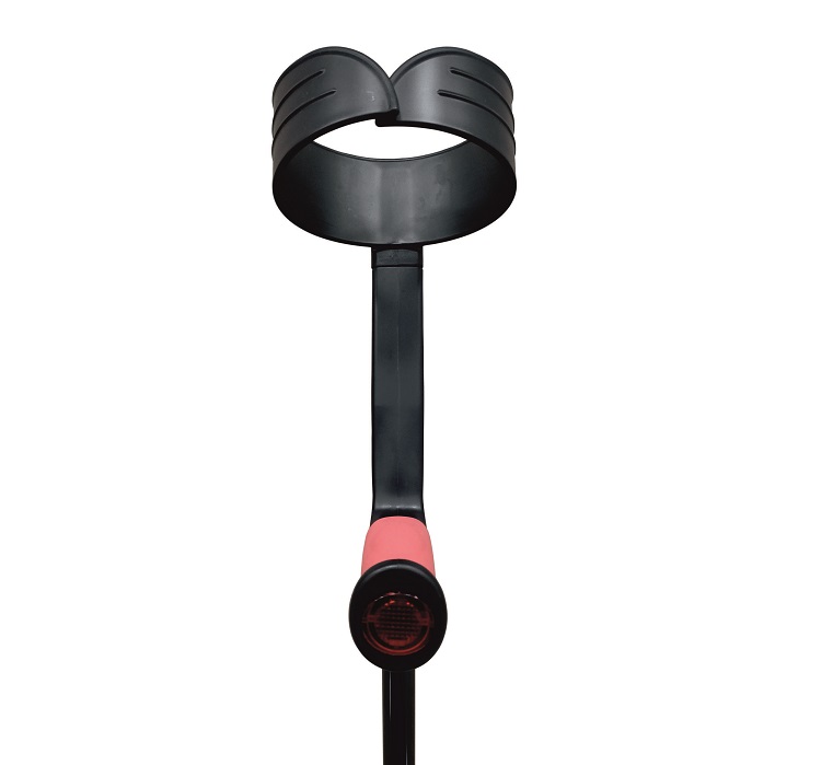 Kula łokciowa-aluminowa z ruchomą obejmą i miękkim uchwytem Pro-Soft AR-024M