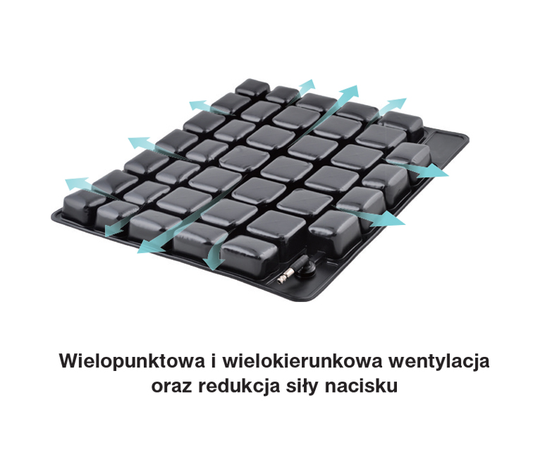 Poduszka przeciwodleżynowa – pneumatyczna. PREVENT PLUS Poduszka przeciwodleżynowa – pneumatyczna. PREVENT PLUS