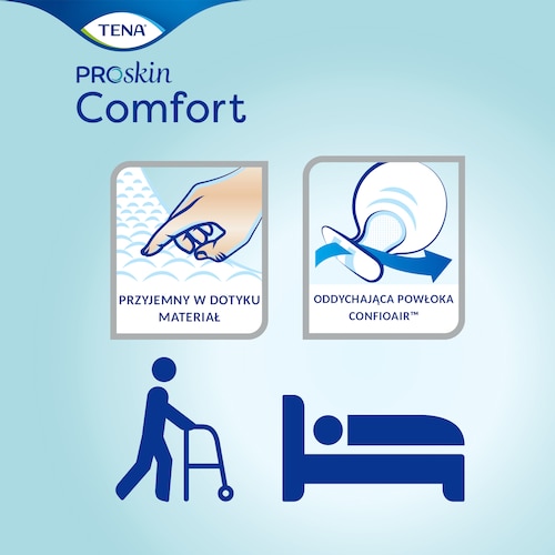 Pieluchy anatomiczne Tena Comfort Extra  Pieluchy anatomiczne Tena Comfort Extra