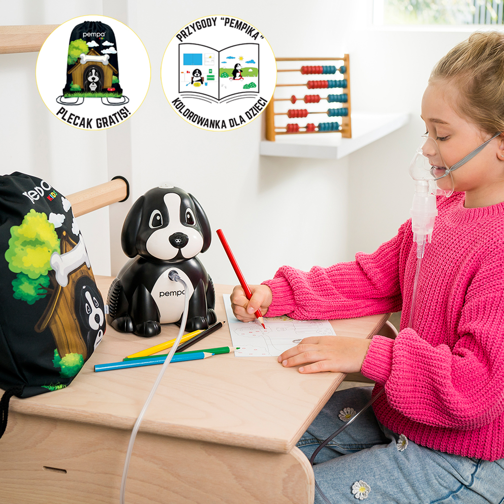 Inhalator tłokowy PEMPA NEB KIDS Inhalator tłokowy PEMPA NEB KIDS