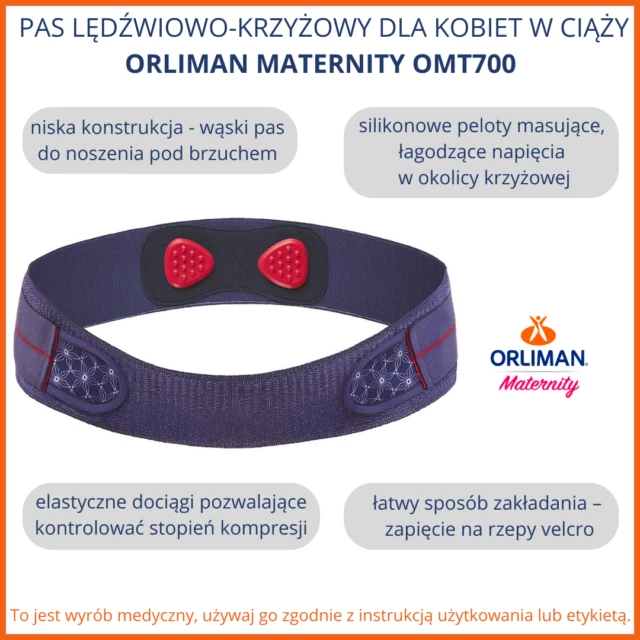 PAS KRZYŻOWY OMT700 Orliman Maternity PAS KRZYŻOWY OMT700 Orliman Maternity