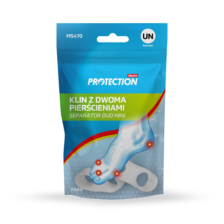 Separator między palce SEPARATOR DUO MINI Separator między palce SEPARATOR DUO MINI