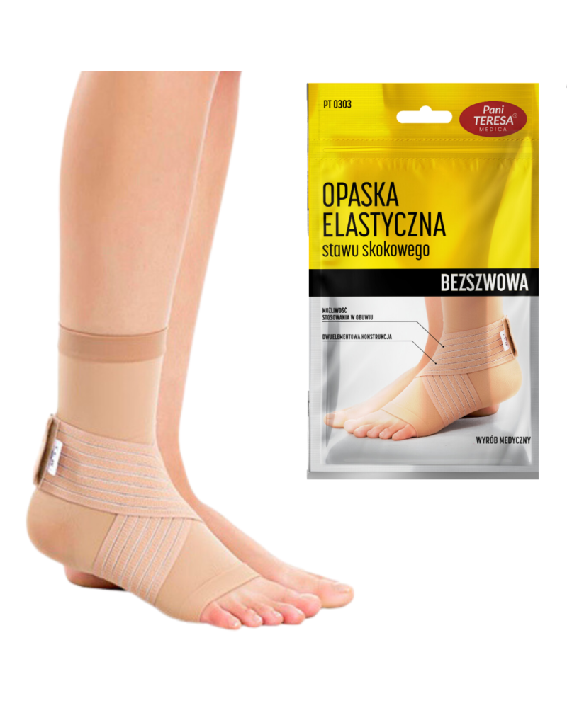 Opaska Elastyczna Stawu Skokowego – Bezszwowa Opaska Elastyczna Stawu Skokowego – Bezszwowa
