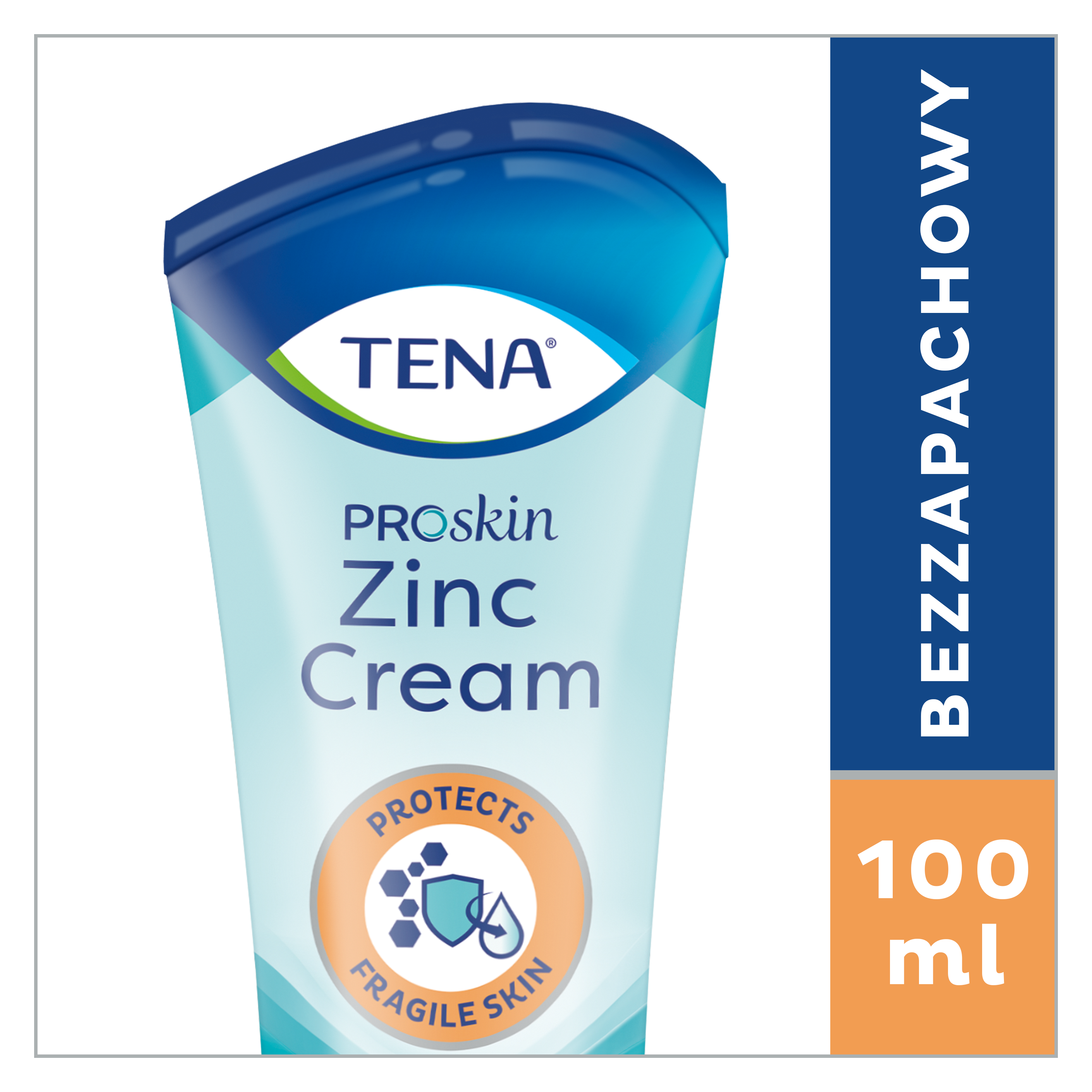 TENA Zinc Cream, krem łagodzący z cynkiem, 100 ml TENA Zinc Cream, krem łagodzący z cynkiem, 100 ml
