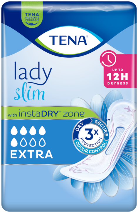 Pieluchy anatomiczne Tena Lady Slim Extra Pieluchy anatomiczne Tena Lady Slim Extra