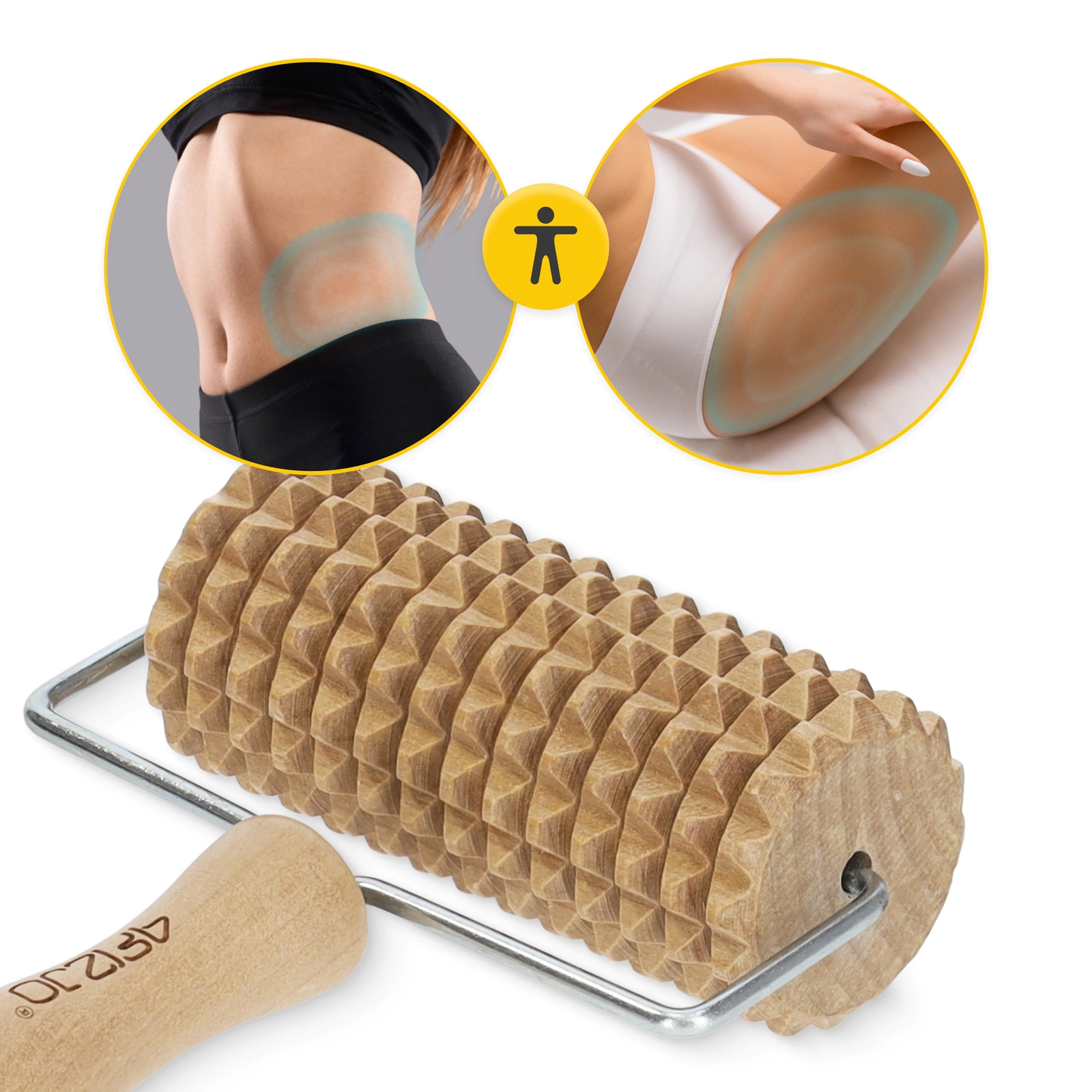 Drewniany roller do masażu Drewniany roller do masażu