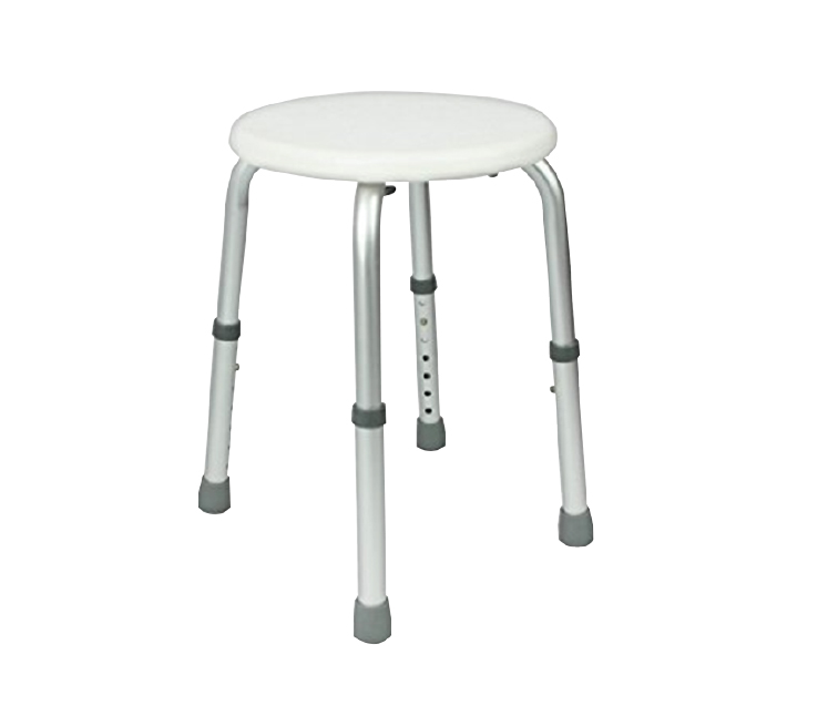 Taboret prysznicowy okrągły aluminiowy Taboret prysznicowy okrągły aluminiowy