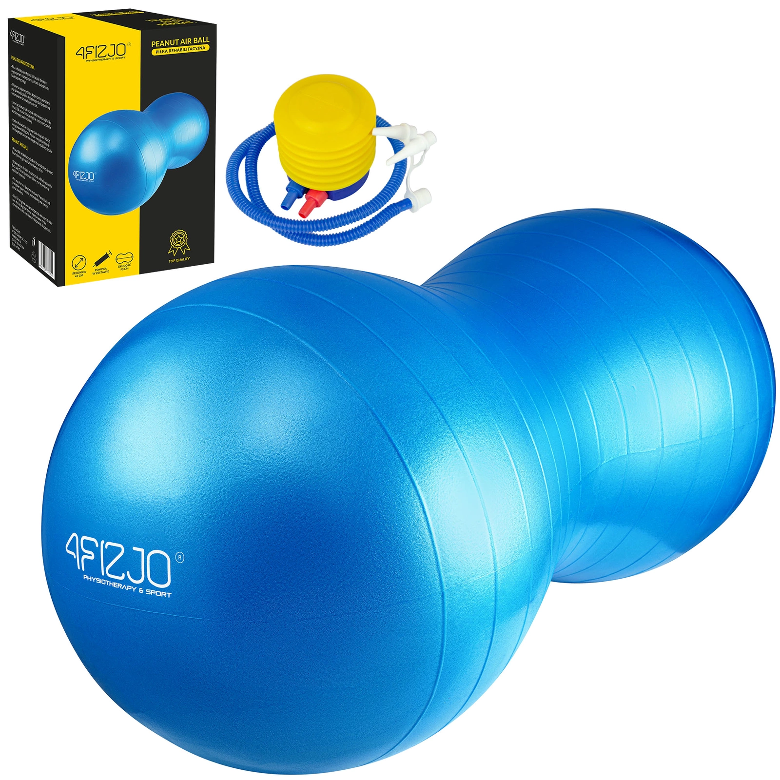 Piłka rehabilitacyjna PEANUT AIR BALL "ORZESZEK" Piłka rehabilitacyjna PEANUT AIR BALL "ORZESZEK"