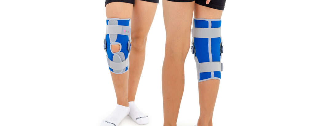 Dziecięca otwarta orteza stawu kolanowego AM-DOSK-O/1R