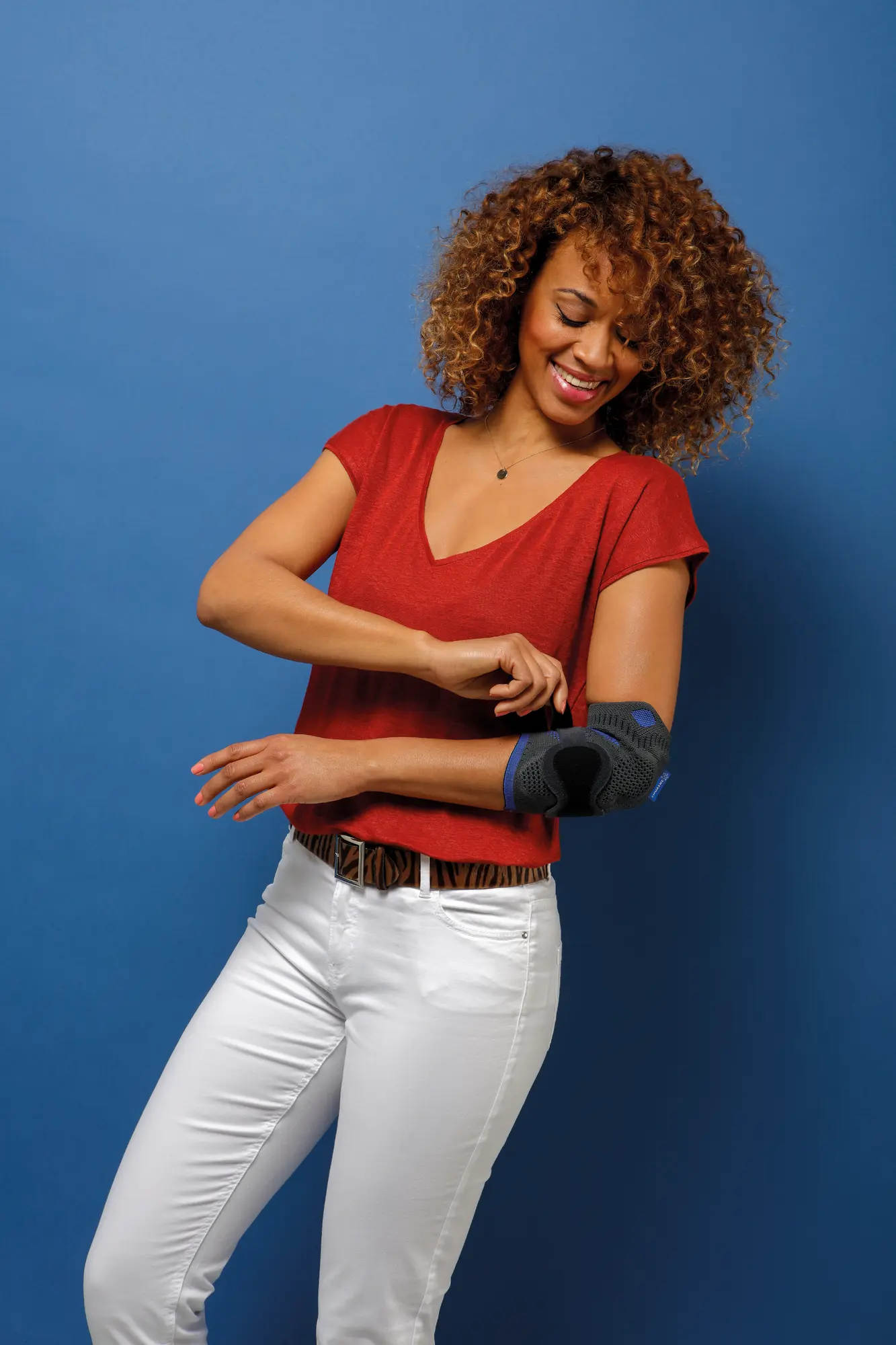 Orteza stawu łokciowego z silikonowymi pelotami Silistab® Epi 