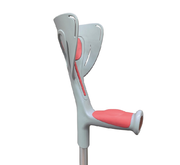 Kula aluminiowa łokciowa z miękkim uchwytem Softi AR-010M