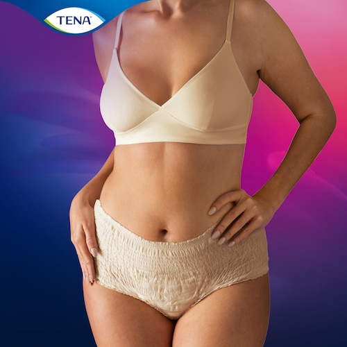 Majtki chłonne Tena Lady Pants Plus CREME Majtki chłonne Tena Lady Pants Plus CREME