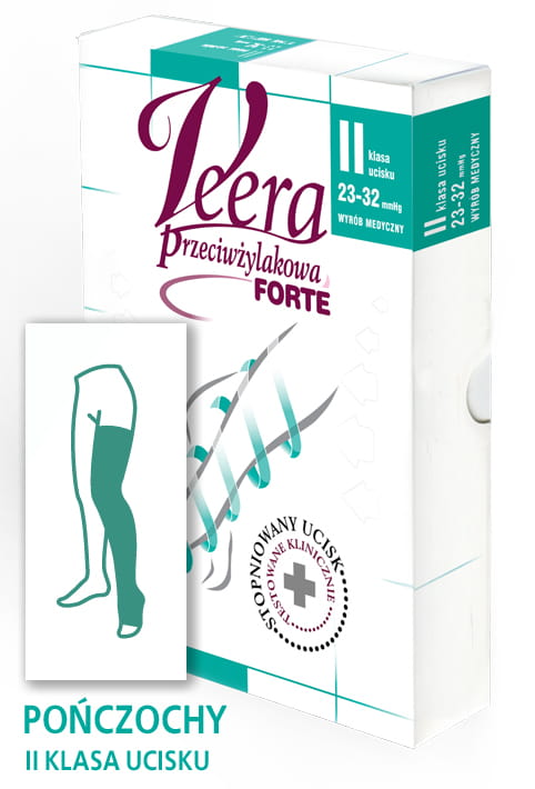 Pończochy samonośne II klasa ucisku 23-32 mmHg