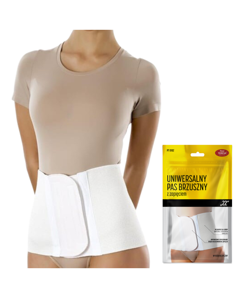 Uniwersalny pas brzuszny z zapięciem "22" Uniwersalny pas brzuszny z zapięciem "22"