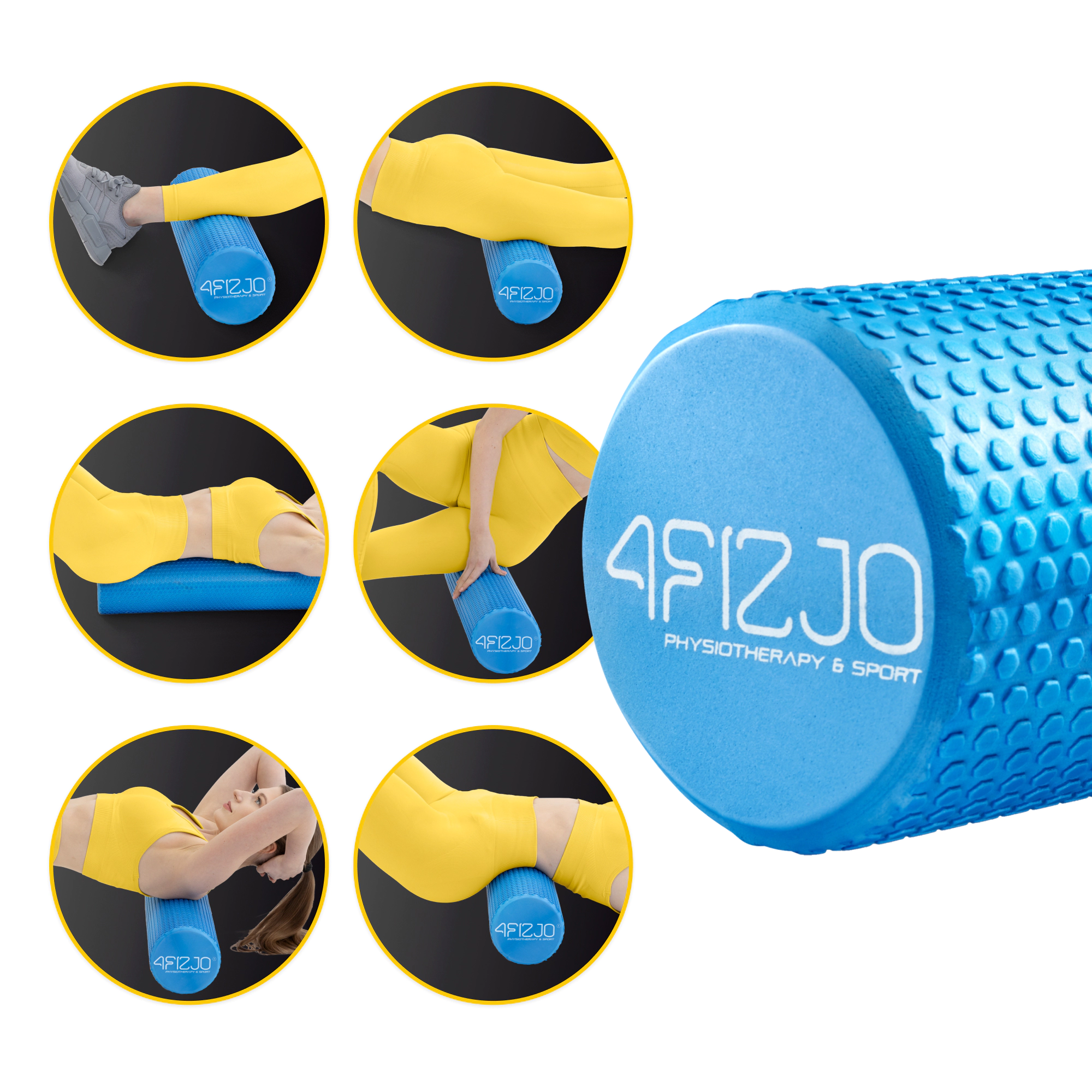 Roller z mini wypustkami CARE+ 90 cm Roller z mini wypustkami CARE+ 90 cm