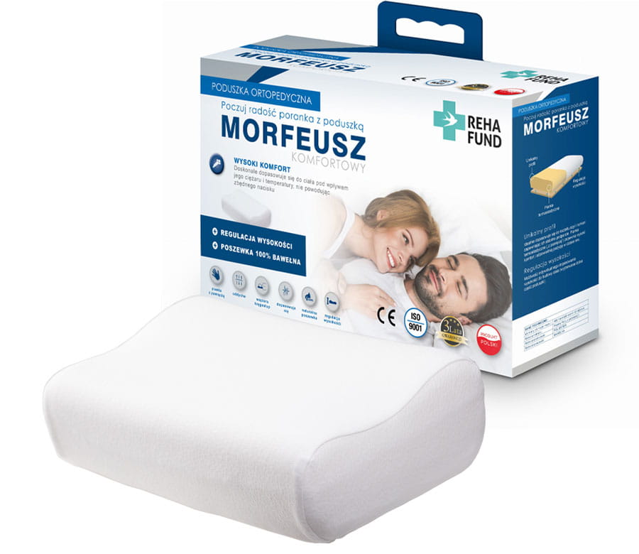 Poduszka ortopedyczna Morfeusz Komfortowy Poduszka ortopedyczna Morfeusz Komfortowy