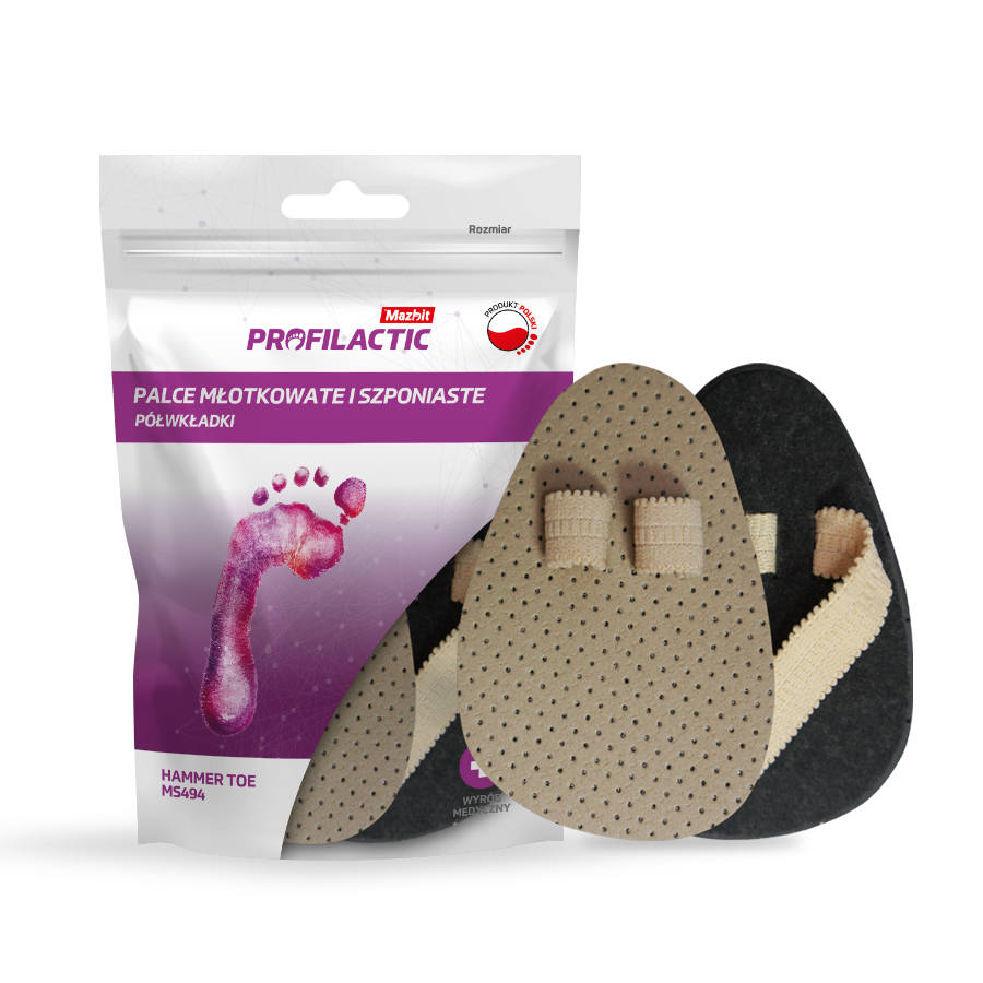 Półwkładka na palce młotkowate HAMMER TOE