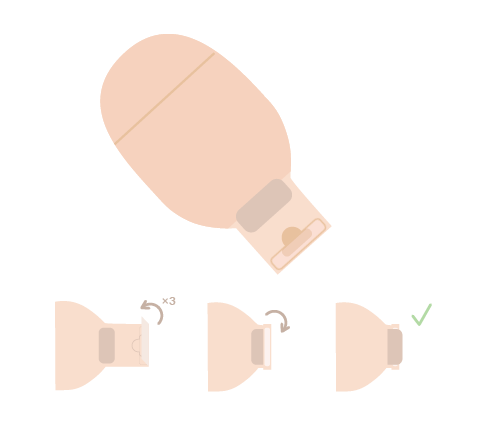 Worek stomijny jednoczęściowy otwarty Aurega® 1 Convex Light