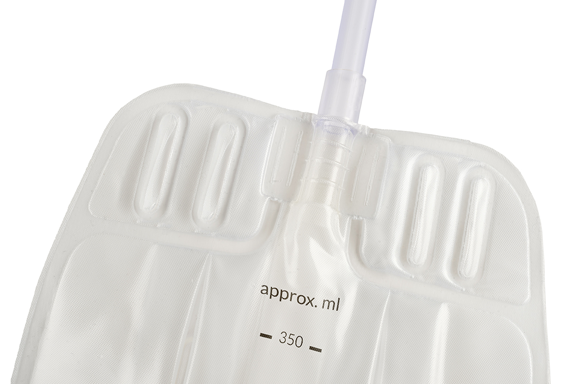 Worek do zbiórki moczu na nogę Larena® 350 ml Worek do zbiórki moczu na nogę Larena® 350 ml