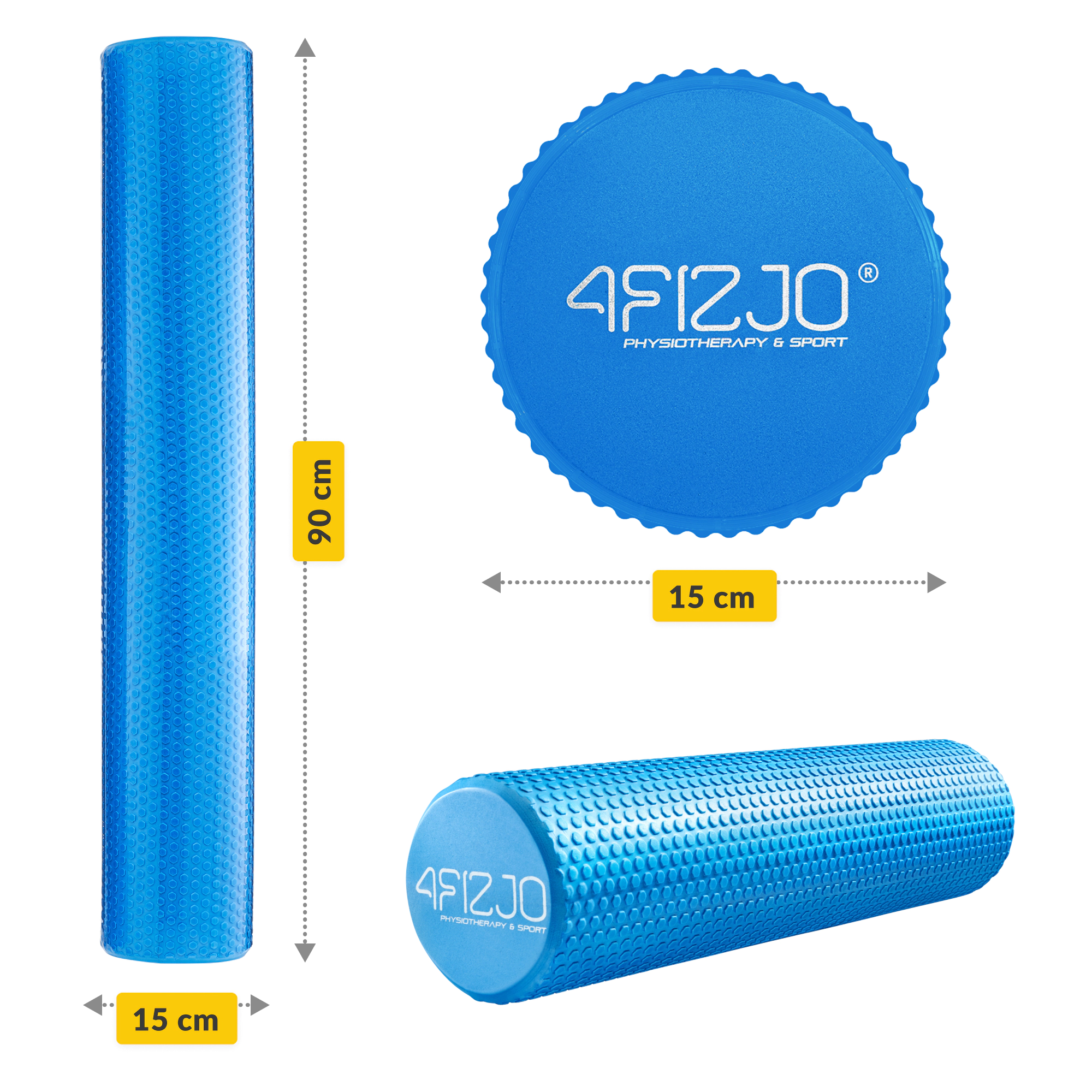 Roller z mini wypustkami CARE+ 90 cm Roller z mini wypustkami CARE+ 90 cm