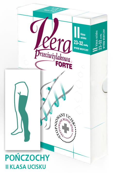 Pończochy samonośne II klasa ucisku 23-32 mmHg Pończochy samonośne II klasa ucisku 23-32 mmHg