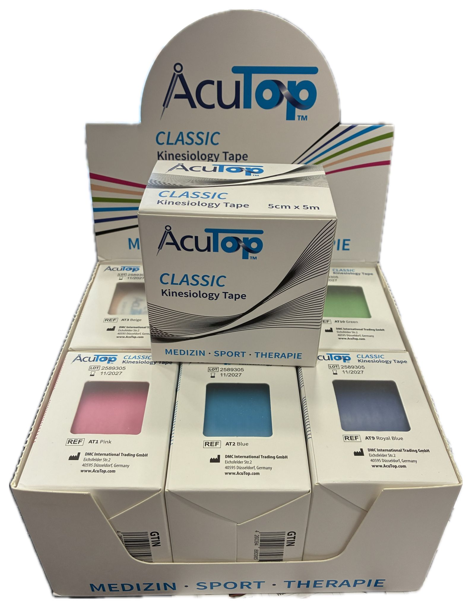 Taśma Kinesiology ACUTOP Classic tape 5 cm x 5 m
