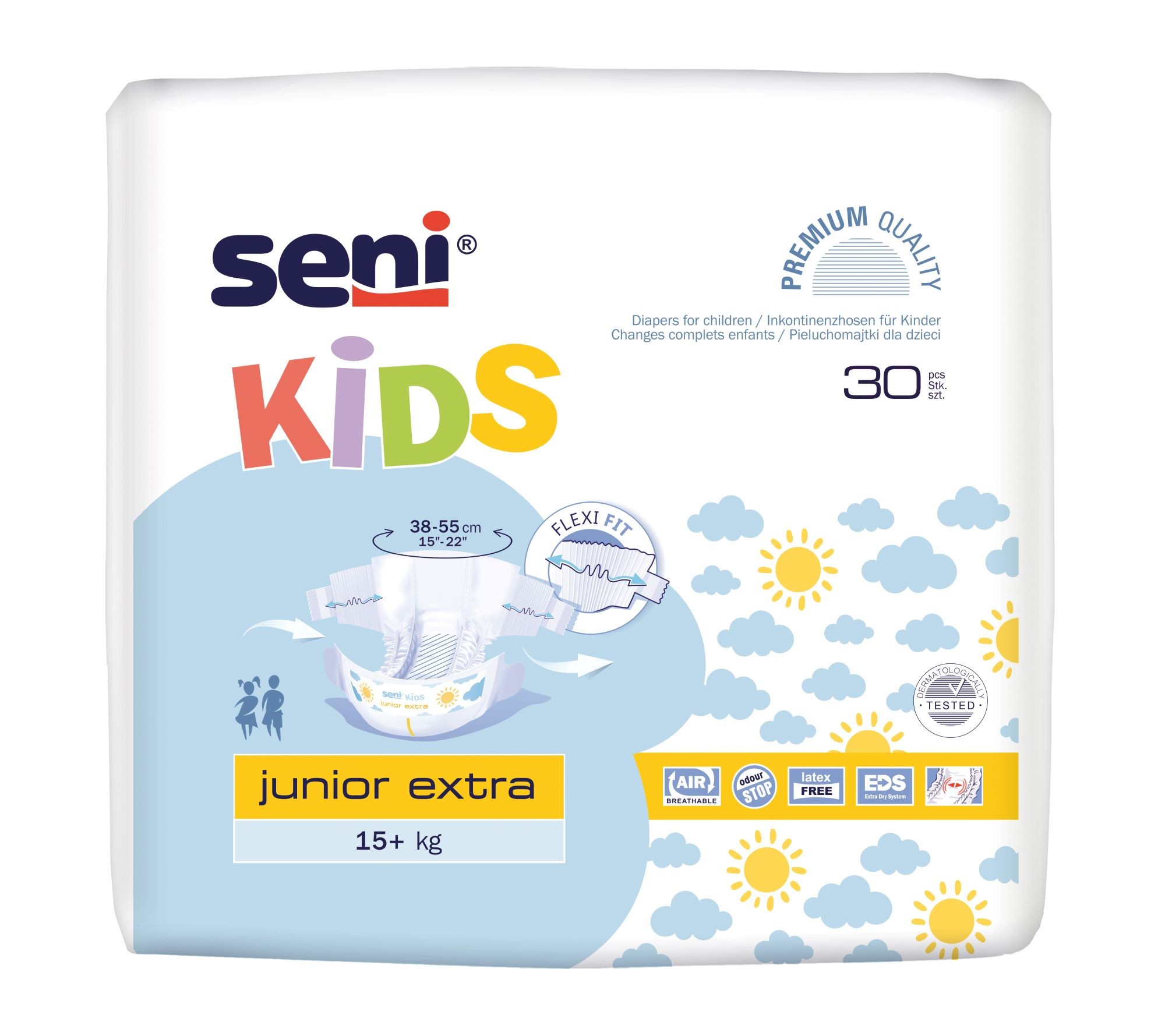 Seni Kids: Junior, Junior extra, Junior super Seni Kids: Junior, Junior extra, Junior super