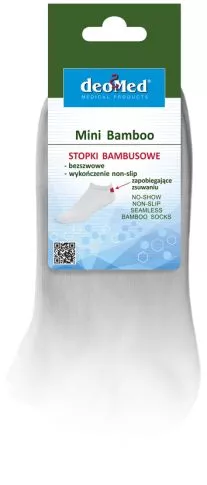 Stopki bezszwowe z przędzy bambusowej Stopki bezszwowe z przędzy bambusowej