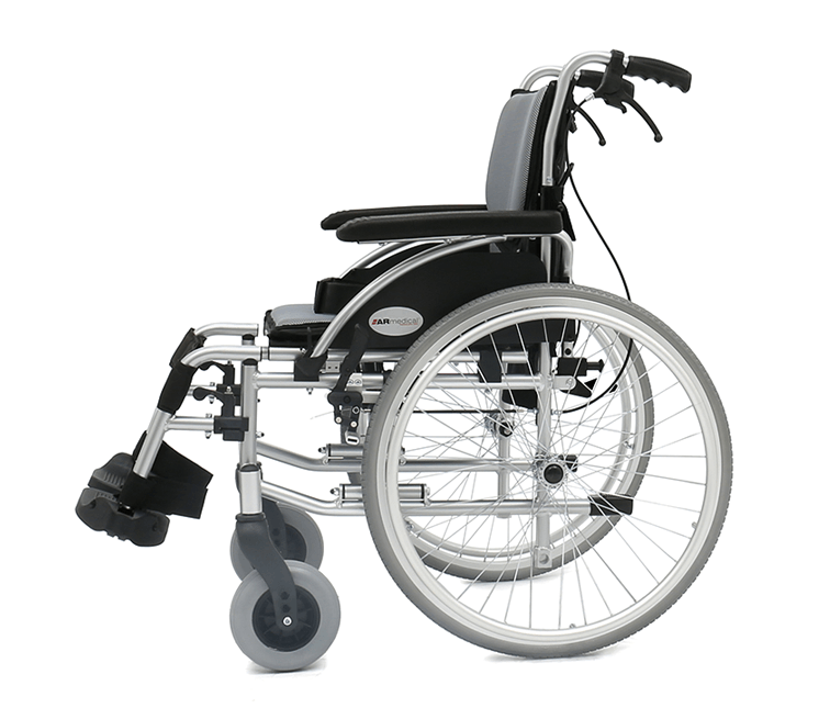 Wózek inwalidzki aluminiowy ERGONOMIC ultralekki 13 kg / do 130kg max Wózek inwalidzki aluminiowy ERGONOMIC ultralekki 13 kg / do 130kg max