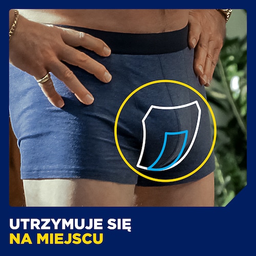 Wkłady anatomiczne TENA Men Active Fit, level 1 Wkłady anatomiczne TENA Men Active Fit, level 1